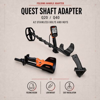 Adapter with folding handle for Quest Q20/Q40
