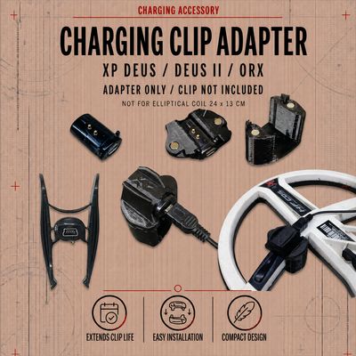 Charging Clip Adapter XP Deus / D2 / ORX