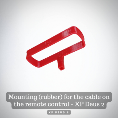 Mounting (rubber) for the cable on the remote control - XP Deus 2