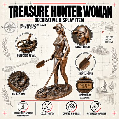 Decor/Souvenir - "Treasure Hunter" Woman
