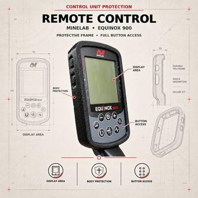 Remote control protection for Minelab