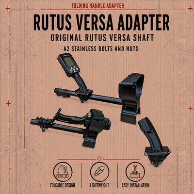Adapter with folding handle for Rutus Versa