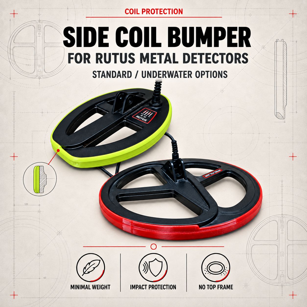 Side coil protection (bumper) - Rutus