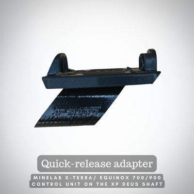 Quick-Release Adapter Minelab X-Terra/Equinox 700/Equinox 900 on XP DEUS Shaft
