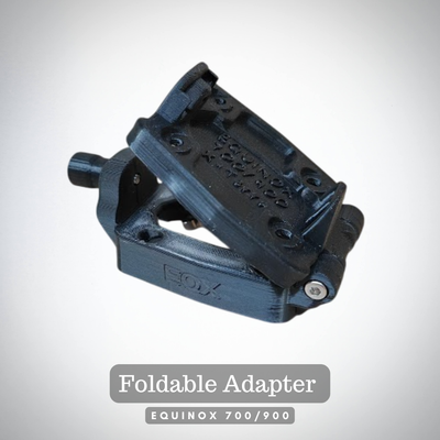 Foldable Adapter for X-Terra Pro/Elite on Equinox 700/900 Shaft