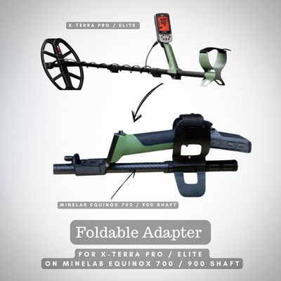Foldable Adapter for X-Terra Pro/Elite on Equinox 700/900 Shaft