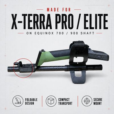 Foldable Adapter for X-Terra Pro/Elite on Equinox 700/900 Shaft