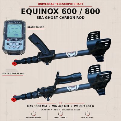 Universal Carbon telescopic rod for Equinox 600/800 Sea Ghost