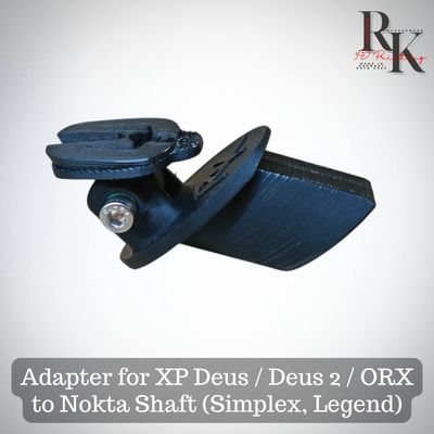 Adapter for XP Deus / Deus II / ORX to Nokta Shafts (Simplex, Legend)