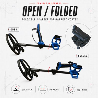 Foldable Adapter for Garrett Vortex