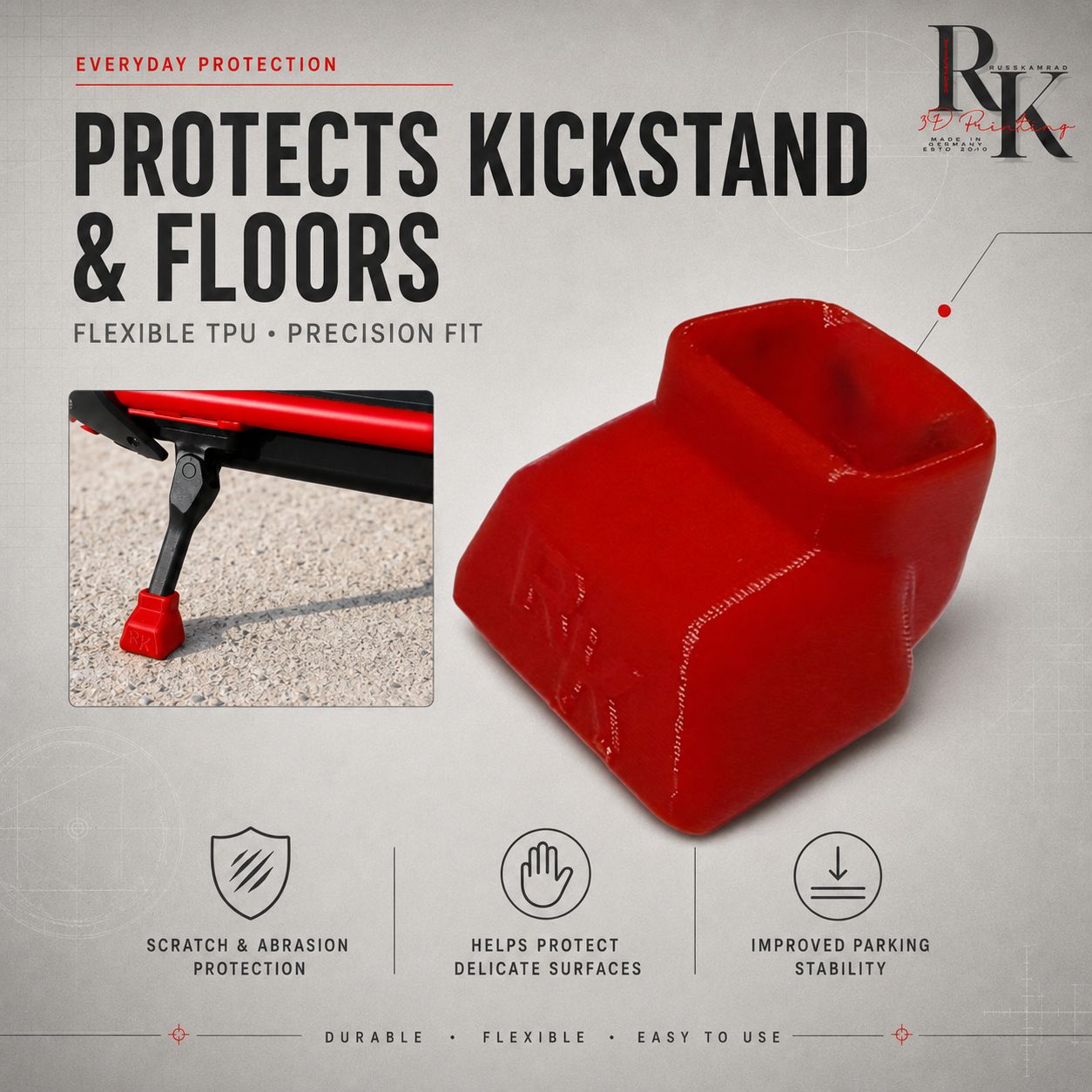 Kickstand Rubber Protector