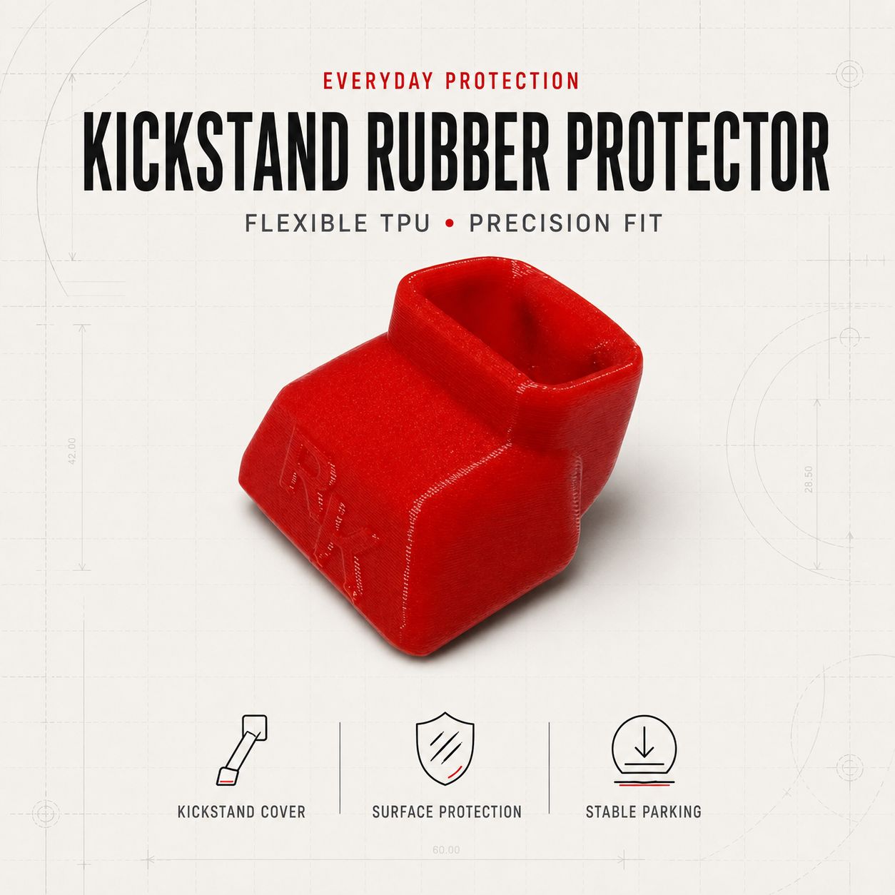 Kickstand Rubber Protector