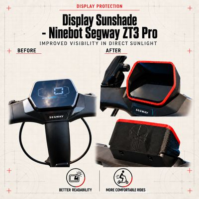 Display Sunshade - Ninebot Segway ZT3 Pro