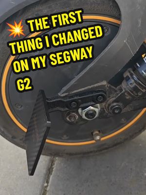 Custom License Plate Holder - Ninebot Segway G2