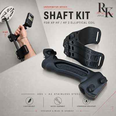 Shaft Kit for XP HF / HF 2 Elliptical Coil "Underwater search"