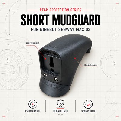 Short Mudguard – Ninebot Segway MAX G3