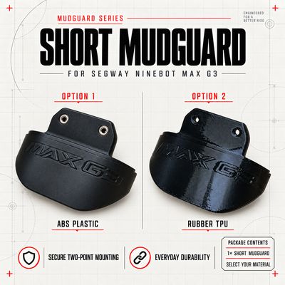 Short Mudguard – Ninebot Segway MAX G3 / Pro