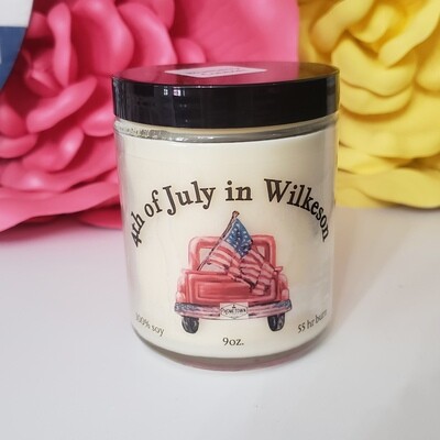 4th of July Candle 9 oz