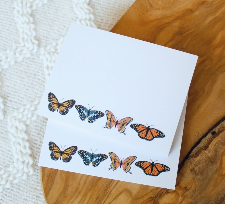 Butterfly Sticky Notepads