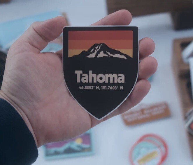 Tahoma Sticker