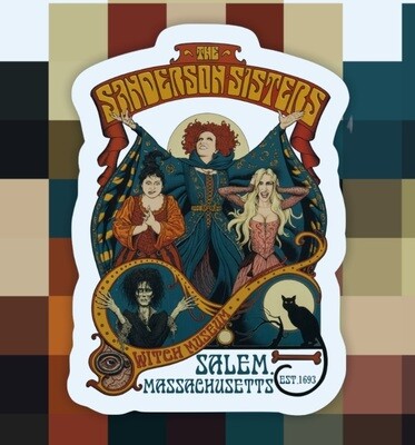 Sanderson Sisters Salem Sticker