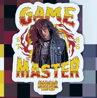 Eddie Hellfire Game Master Sticker