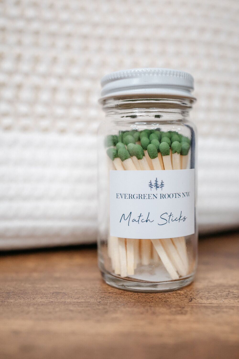 Evergreen Roots NW Match Jar