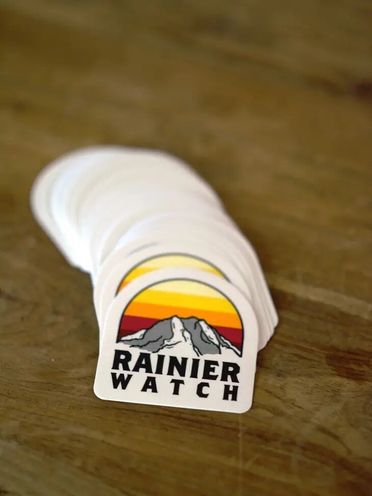 Rainier Watch Gradient Sticker