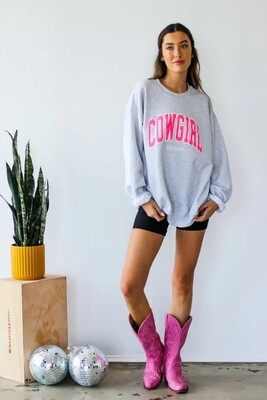 Cowgirl Block Sweatshirt