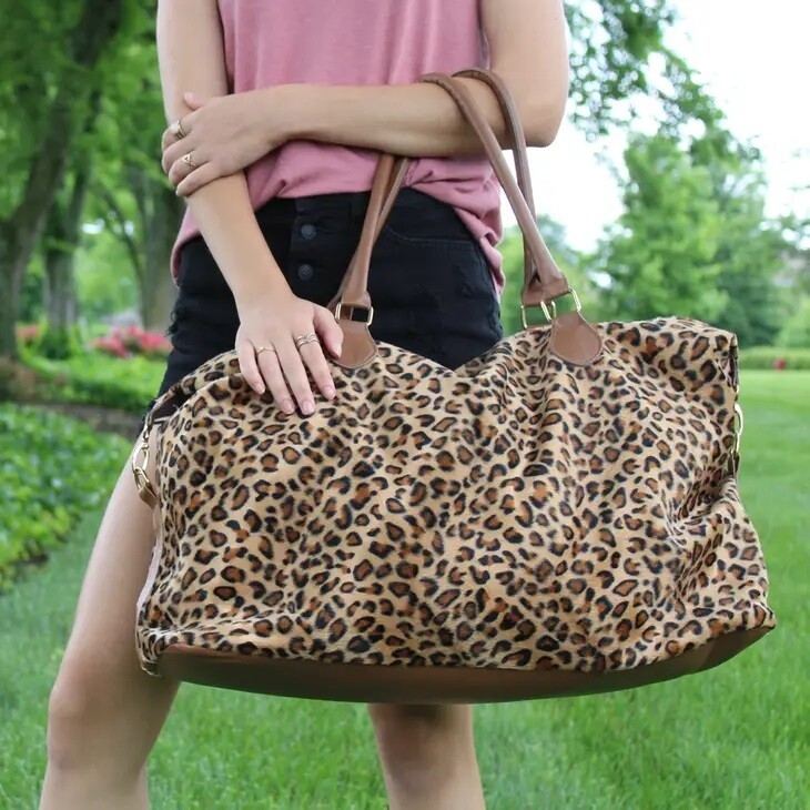 Weekender Bag - Leopard