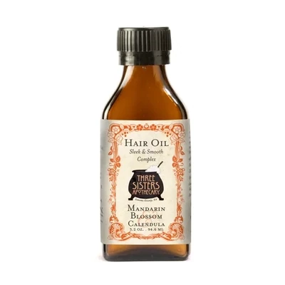 Hair Oil Mandarin Blossom Straight Thick Hair