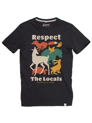 Respect the locals t shirt