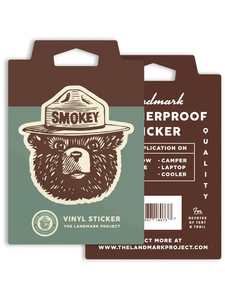 Smokey Logo Sticker 