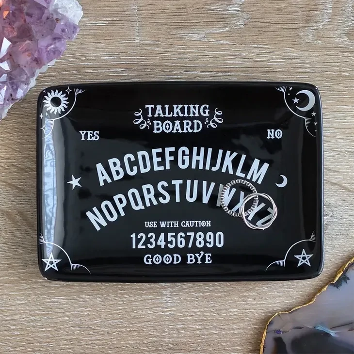Black Ouija Talking Board Trinket Dish