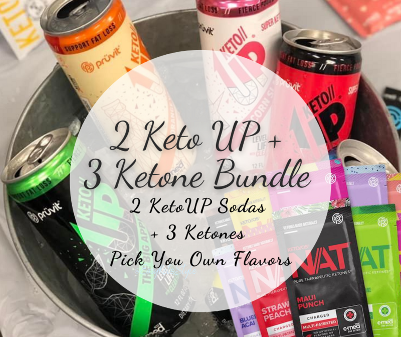 2 KetoUP &amp; 3 NAT Sampler - You Pick the flavors