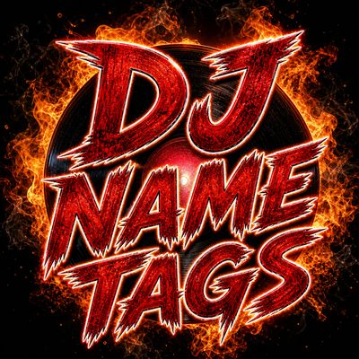 Custom DJ Name Tag