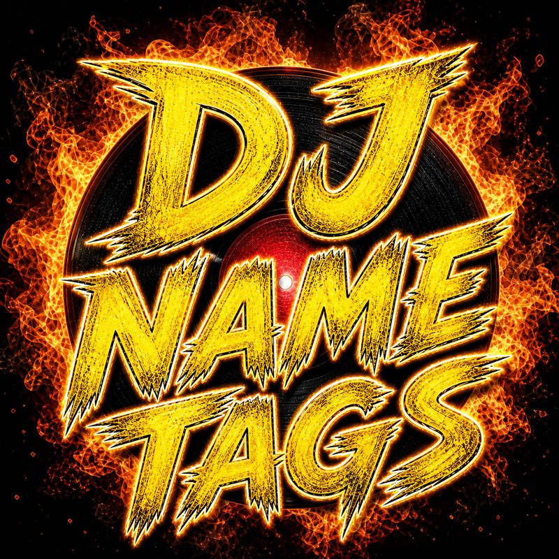 DJ Name Tags