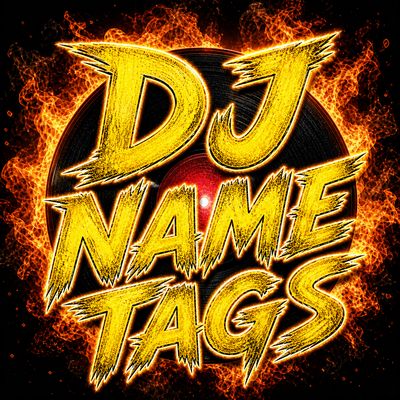 DJ Name Tags