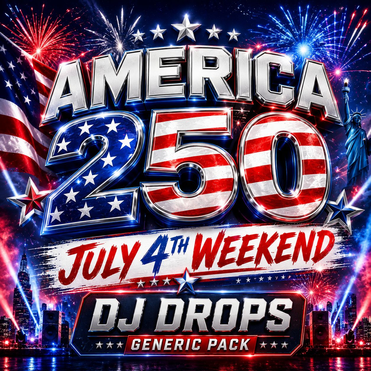 FOURTH OF JULY/AMERICA250 GENERIC DROP PACK