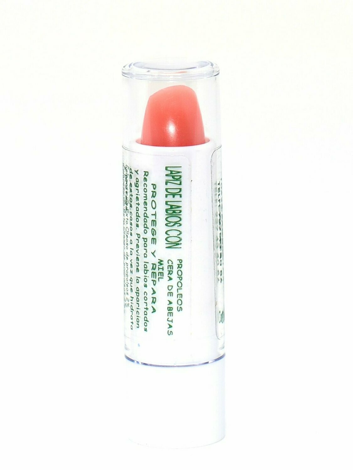 LAPIZ DE LABIOS CON CERA, PROPÓLEO Y MIEL