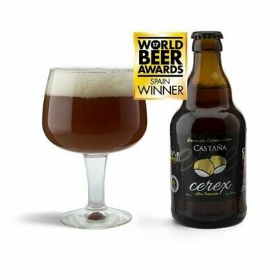 CERVEZA CEREX CASTAÑA 330 ml