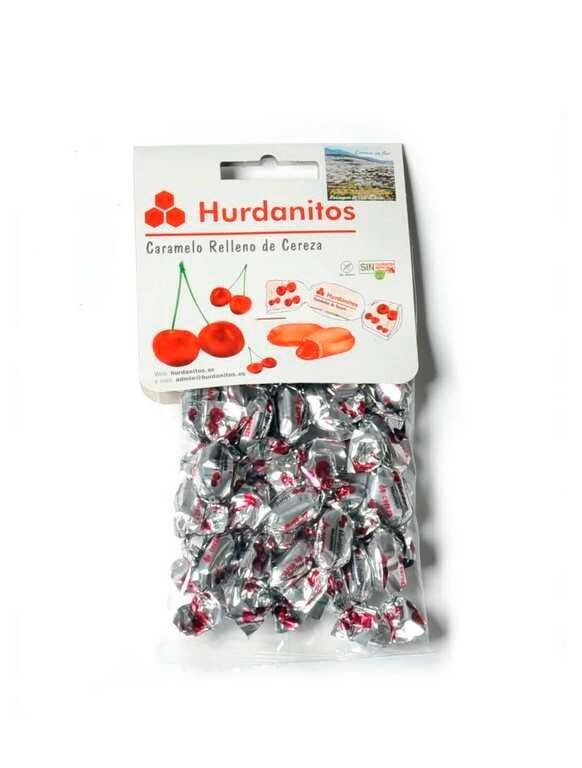 Caramelos Cereza – Bolsa 85 gr. Hurdanitos