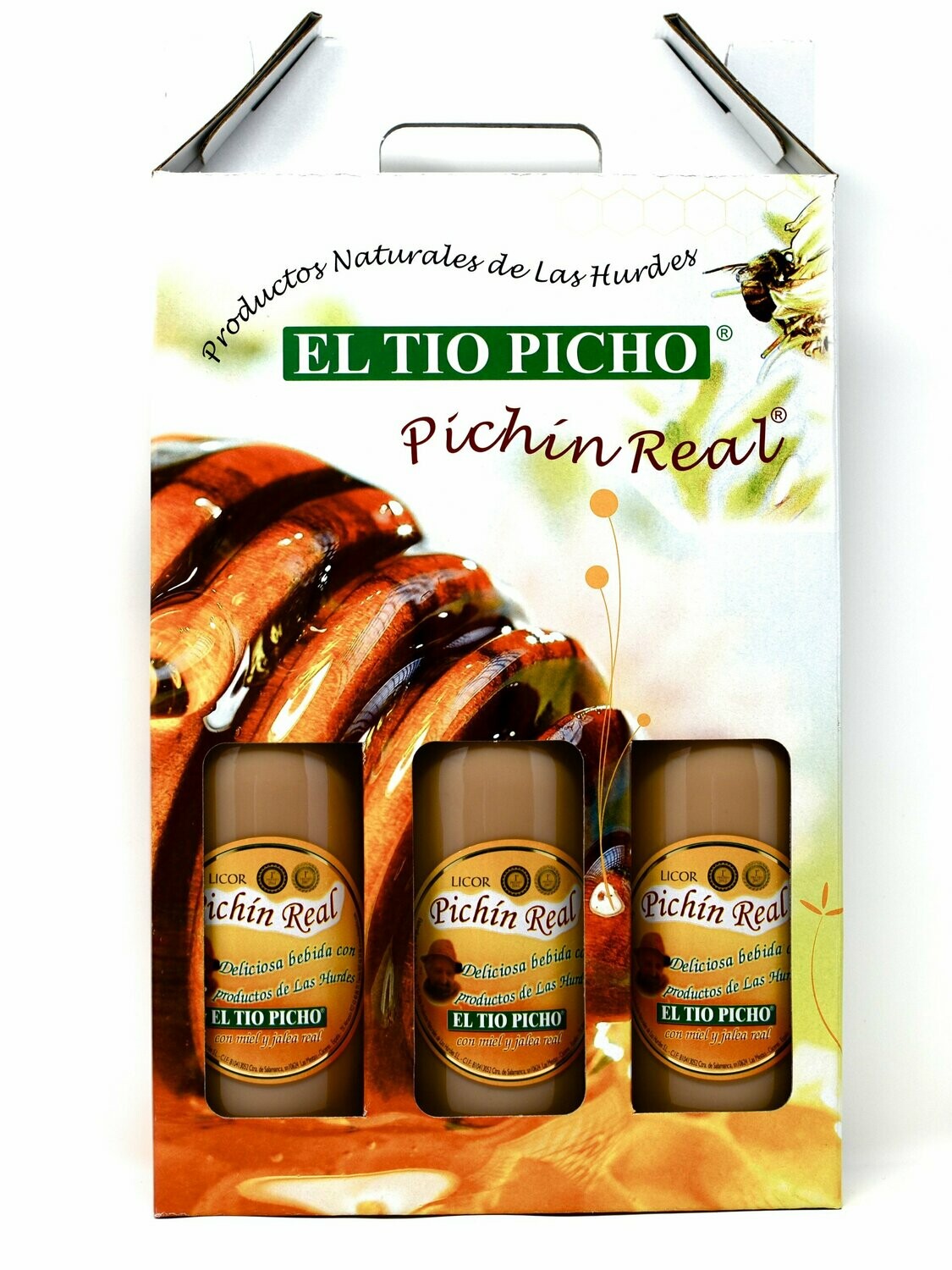 Promo. Cerezas; PACK  70 cl x 3 uds (1 Pichin Real + 2 Licor  crema de Cerezas )