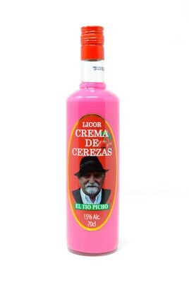 <En Promoción >Licor de Crema de Cerezas 70 cl. 15 %vol. <En Promoción >Licor de Crema de Cerezas 70 cl. 15 %vol.