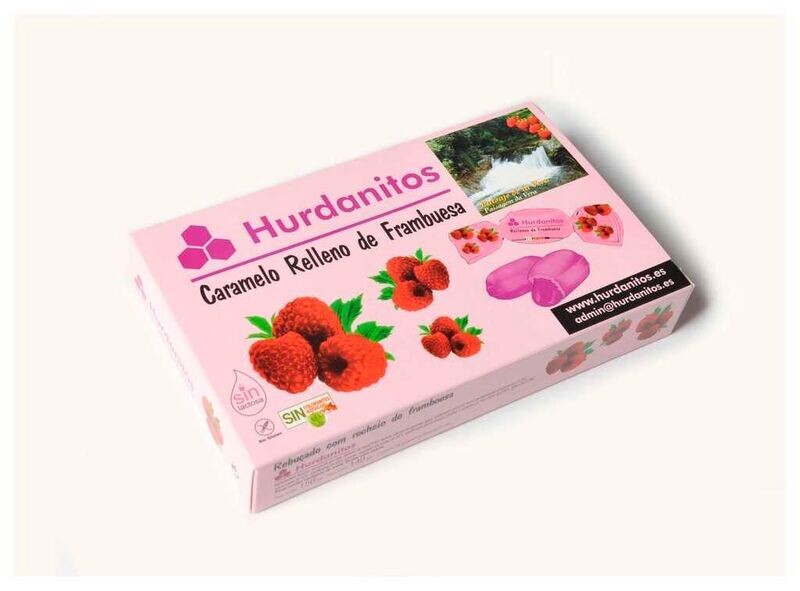 Caramelos Frambuesa – Estuche 140 gr.