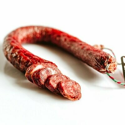CHORIZO DE CERDO IBERÍCO EXTRA PICANTE 300 g CHORIZO DE CERDO IBERÍCO EXTRA PICANTE 300 g