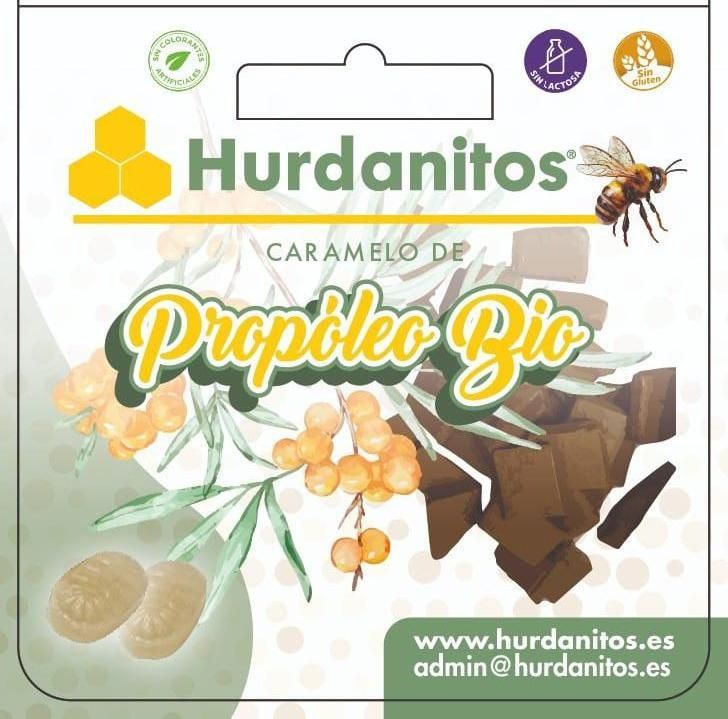 Caramelo de Propoleo Bio Hurdanitos 75 grs