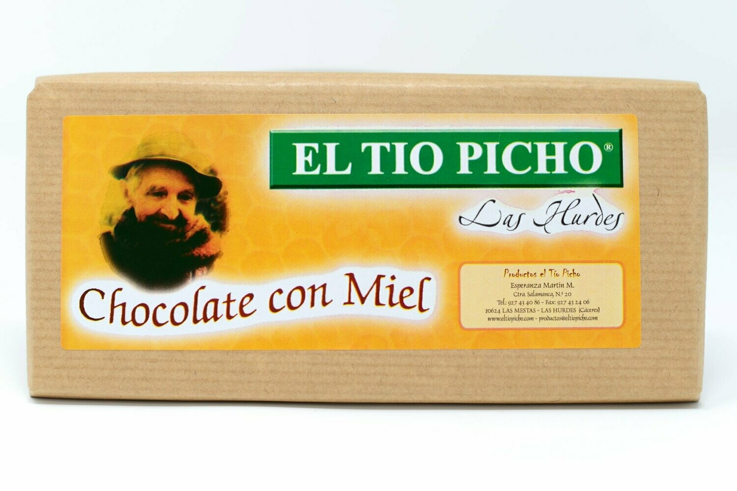 CHOCOLATE CON MIEL EL TIO PICHO 125 g CHOCOLATE CON MIEL EL TIO PICHO 125 g