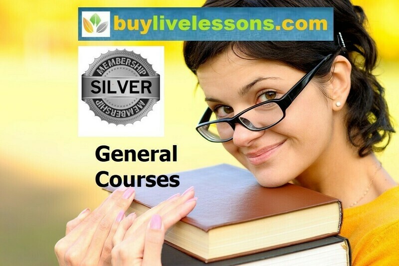 BUY 90 GENERAL LIVE LESSONS FOR 45 MINUTES EACH.