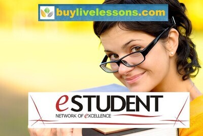 e-Students 116,  - BUY 10 GENERAL LIVE LESSONS FOR 60 MINUTES EACH.